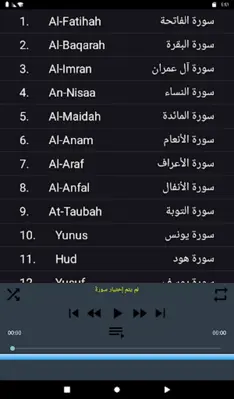 Abdulbasit full Quran android App screenshot 17